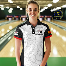 Load image into Gallery viewer, Custom Red Dragon Bowling Shirts for Men Women Team Bowling Polo & Quarter Zip MBL86