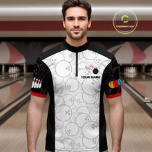 Load image into Gallery viewer, Custom Red Dragon Bowling Shirts for Men Women Team Bowling Polo & Quarter Zip MBL86