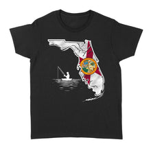 Load image into Gallery viewer, Women's T-shirt - Florida fishing shirt gift for Florida fisherman