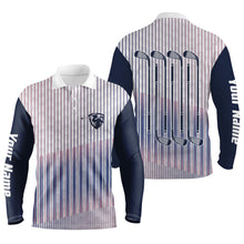 Load image into Gallery viewer, Men's Golf Sports Polo Custom Name Long Sleeves Shirt, Ideal Gift For Golf Fans, Golf Club TTN85