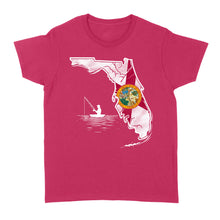 Load image into Gallery viewer, Women's T-shirt - Florida fishing shirt gift for Florida fisherman