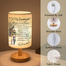 Load image into Gallery viewer, Granddaughter Table Lamp Granddaughter Gifts from Grandma, Granddaughter and Grandma Lamp CTNT1