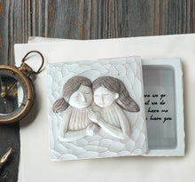 Load image into Gallery viewer, Friendship Keepsake Box gift for Friends Birthday Christmas Valentine Gifts, Best Friend Trinket Box TNK5