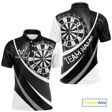 Load image into Gallery viewer, Personalized Grey Dart Shirt for Team Dart Jersey for Men Dartboard League Uniform DHT11