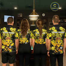 Load image into Gallery viewer, Funny Bee 8 Ball Billiard Shirts for Women Custom Billiard Team Jersey Polo &amp; 1/4 Zip BHT29