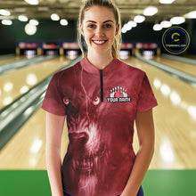 Load image into Gallery viewer, Wolf Bowling Shirts for Team Women Men Custom Wolf Bowling Jerseys for Couples MBL204