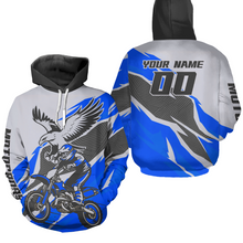 Load image into Gallery viewer, Custom Eagle Motocross Hoodie Men Women Adult Dirt Bike Hoodie Off road Racing Shirt MH435