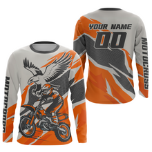 Load image into Gallery viewer, Orange Eagle Custom Motocross Jersey Men Women Kid Dirt Bike Shirts Motorcycle Shirt XM435