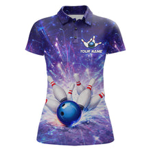 Load image into Gallery viewer, Custom Bowling Jersey for Women Bowling Uniform Polo &amp; 1/4 Zip Bowling Shirts for Bowler and Team HNT231