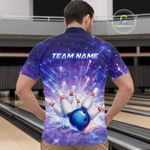 Load image into Gallery viewer, Custom Bowling Jersey for Men Bowling Uniform Polo &amp; 1/4 Zip Bowling Shirts for Bowler and Team HNT231