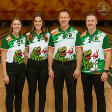 Load image into Gallery viewer, Custom Funny Chameleon Bowling Jersey for Women Bowling Team Shirts Bowling League HNT308