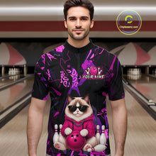 Load image into Gallery viewer, Custom Funny Ragdoll Cat Bowling Jersey for Men Bowling League Bowling Team Shirts HN288