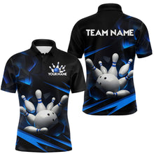 Load image into Gallery viewer, Personalized Bowling Abstract Design Shirt for Womens Custom Bowling Team Jersey Shirt YYD0022
