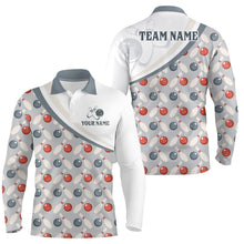 Load image into Gallery viewer, Personalized Bowling Shirt for Mens Custom Bowling Pattern Style Team Jersey Shirt YYD0029
