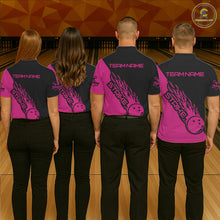 Load image into Gallery viewer, Custom Bowling Shirts For Men And Women, Bowling Team Shirts Bowling Strike | Pink IPHW4290