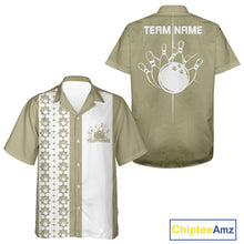 Load image into Gallery viewer, Custom Classic Retro Bowling Team  Shirt, Vintage Style Bowlers Outfits IPHW10073