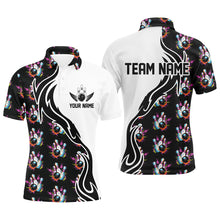 Load image into Gallery viewer, Personalized Colorful Bowling Shirts For Men, Flame Bowling Jerseys Team Bowling Shirts IPHW6946