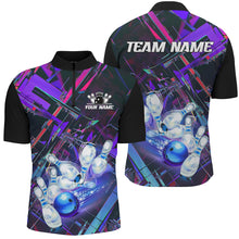 Load image into Gallery viewer, Custom Colorful Bowling League Shirts For Men And Women, Bowling Tournament Team Jerseys IPHW6719