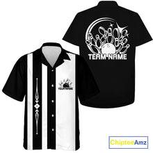 Load image into Gallery viewer, Custom Classic Vintage Bowling Team Shirts, 50S Retro Bowling Button Up ShirtIPHW10873