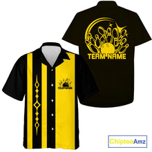 Load image into Gallery viewer, Custom Classic Vintage Bowling Team Shirts, 50S Retro Bowling Button Up Shirt IPHW10876