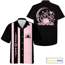 Load image into Gallery viewer, Custom Classic Vintage Bowling Team Shirts, 50S Retro Bowling Button Up Shirt IPHW10876