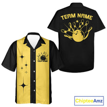 Load image into Gallery viewer, Custom Classic Vintage Bowling Men And Women Shirt, Retro Bowling Team Shirt IPHW10069
