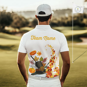 Autumn golf ball clubs Men's polo golf shirts Custom Thanksgiving team golf jerseys NQS10806