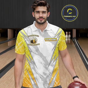 Bowling and beer That's why I'm here Funny Mens Bowling Shirts Custom Team Bowling Jerseys NQS10134