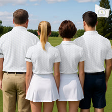 Load image into Gallery viewer, Florida Flag Personalized Golf Pattern Ball Polo Shirts Patriotic Golf Shirts For Womens NHT675