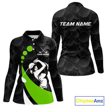 Load image into Gallery viewer, Custom Ball Golf Polo Shirt For Mom – Personalized Name &amp; Team Design, Mother’s Day Gift Idea NHT669