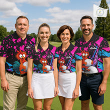 Load image into Gallery viewer, Colorful Funny Chicken Golf Jersey for Men Golf League Team Shirt