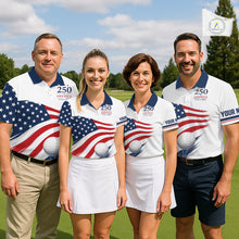 Load image into Gallery viewer, America 250Th Anniversary Womens Golf Polo Shirts, Patriotic Team Golf Jerseys NHT885