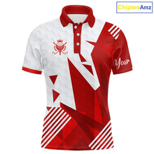 Load image into Gallery viewer, Personalized Golf Shirt For Dad – Custom Name &amp; Team Name Polo, Father’S Day Gift For Golfer NHT670