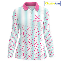 Load image into Gallery viewer,  custom face &amp; name golf polo shirt for women, best mom golf shirt, personalized golf outfit for mom