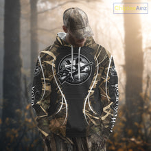 Load image into Gallery viewer, Personalized Duck Hunting Waterfowl Camouflage All Over Printing Shirts, Duck Hunting Clothing NBT240