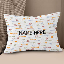 Load image into Gallery viewer, Personalized Arrows Archery Throw Pillow Custom Gifts For Archery Lovers VHM0942