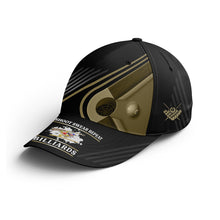 Load image into Gallery viewer, Personalized Customized Aim Shoot Swear Repeat Billiard Hats Cap For Billiard Players, Billiards Hat VHM0489