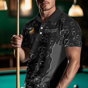 Personalized Funny Sharks 3D Pool Balls Billiard Shirts For Men Custom 8 & 9 Ball Billiard Jerseys TDM3628