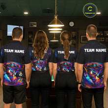 Load image into Gallery viewer, Funny Colorful Tornado 8 Ball Billiard Shirt For Men Custom Pool Team Shirt, Billiard Jersey TDM5574