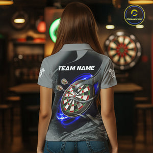 Personalized Funny Scorpion Darts Shirt For Women Custom Darts Team Shirt Jersey Polo & 1/4 Zip TDM4886