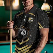 Load image into Gallery viewer, Orange Grunge Grim Reaper Billiard Ball Pool Custom Women Billiard Shirts, Billiard Team Jerseys NYN3020