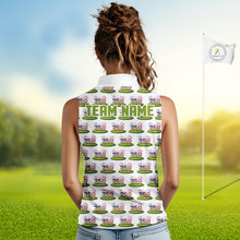 Load image into Gallery viewer, America 250Th Anniversary Womens Golf Sleeveless Polo Shirt Patriotic USA Golf Shirts, Golf Gift NYN2853