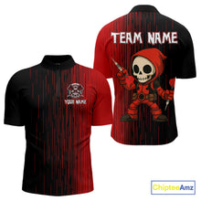 Load image into Gallery viewer, Custom American Flag Dartboards Patriotic Dart Shirts For Men Dart Tournament Jerseys NYN0051