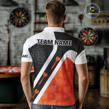 Load image into Gallery viewer, Custom Darts Board Orange Flying - Eagles Dart Shirts For Men, Dart Team Jerseys NYN0062
