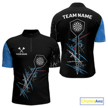 Load image into Gallery viewer, Dart Arrow Scratches Effect Custom Dart Shirt For Men, Dart Team Jerseys NYN0215