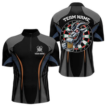 Load image into Gallery viewer, Custom Goat With Beer Funny Dart Shirts For Men, Dart Team Jerseys NYN0023