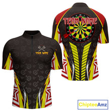 Load image into Gallery viewer, Multicolor Dartboard Darts Shirt For Men - Custom Team &amp; Name For Darts Jersey NYN0527
