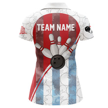 Load image into Gallery viewer, Bowling Shirt for Women Bowling Tournament Jersey Unisex Polo Bowling Shirt QZT273