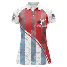 Load image into Gallery viewer, Bowling Shirt for Women Bowling Tournament Jersey Unisex Polo Bowling Shirt QZT273