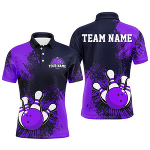 Personalized Men's Bowling Shirts Bowling Jersey Polo Bowling Performance QZT497
